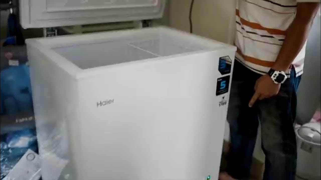ตู้แช่แข็ง haier 
