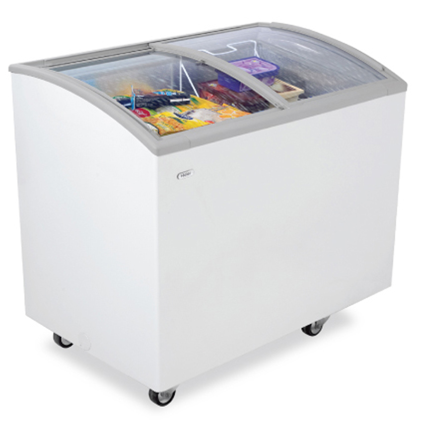 ตู้แช่ Sanden กับ Haier 